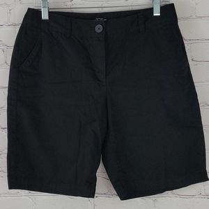Loft Black Curvy Shorts Size 6